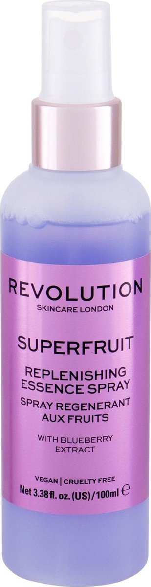 Makeup Revolution - Skincare Superfruit Replenishing Essence Spray - Filling Skin Spray
