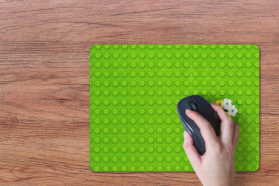 Muismat - Ondervloer met bloemen muismat rubber - 40x30 cm - Muismat met foto