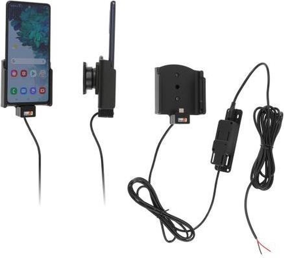 Brodit houder geschikt voor Samsung Galaxy S20 FE Actieve houder met vaste voeding