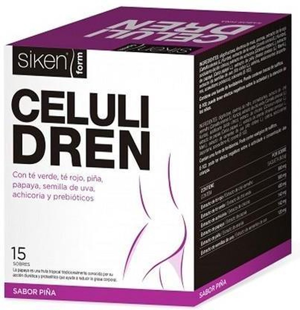 Siken Sikenform Cellulitis-draining Forte 15 Envelopes