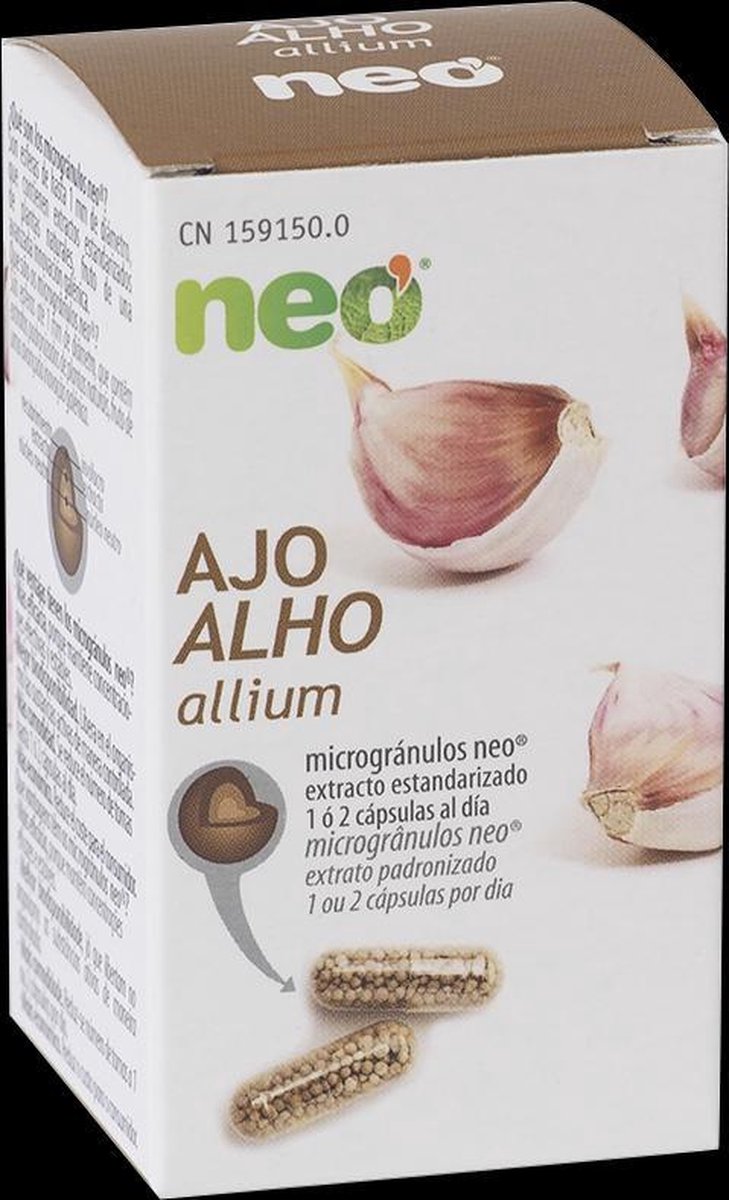 Neo Garlic Microgranules 45 Capsules