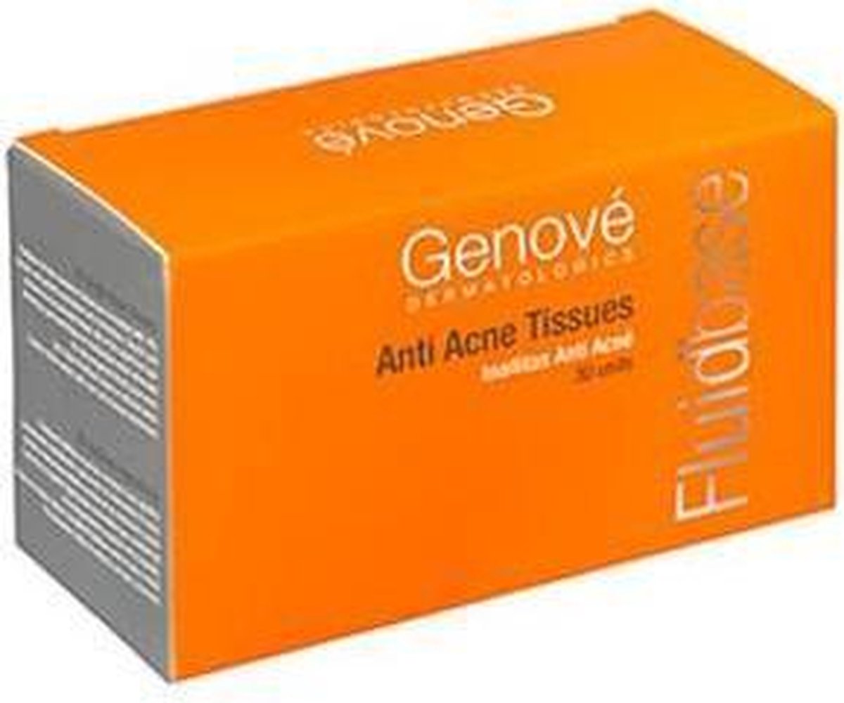 Genove Genove Fluidbase 30 Wipes 10 Acne Skin