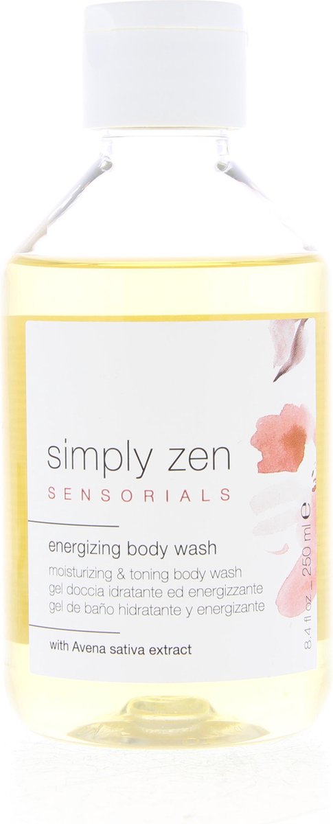 Simply Zen Sensorials Energizing Body Wash Gel Moisturizing & Toning 250ml