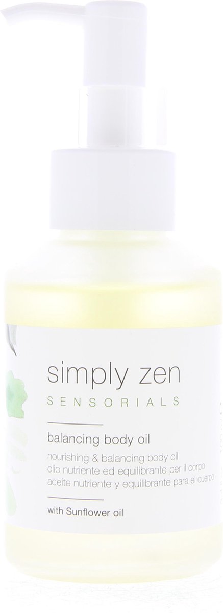 Simply Zen Sensorials Balancing Body Oil Olie Nourishing & Balancing 100ml
