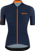 Santini Fietsshirt Korte mouwen Blauw Dames - Redux Stamina S/S Jersey For Women Nautica Blue - XS