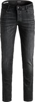 Jack and Jones - Heren Jeans - Lengte 34 - Glenn AM 817 - Slimfit - Black Denim