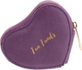 CGB Giftware Willow And Rose Funds Purple Heart Coin Purse One Size