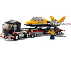 foto van LEGO City Vliegshow Jet Transport - 60289