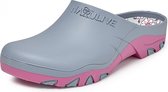 Natulive - Dames Tuinklompen - Werkklompen Sebs - Grijs - Maat 36
