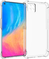 Shop4 - Oppo A53 5G Hoesje - Zachte Back Case Drop Proof Transparant