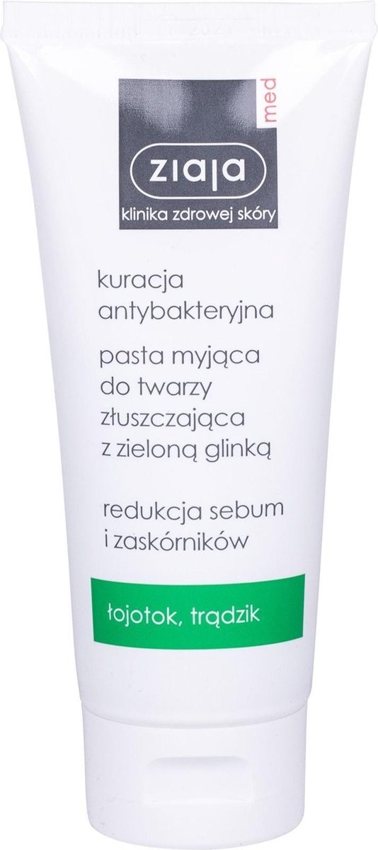 Ziaja - Antibacterial Treatment Cleansing Paste - Čisticí pasta - 75ml