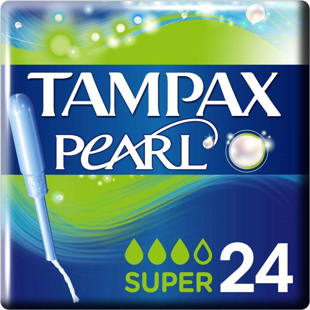 Goedkoopste Tampax Pearl Tampons Super - 20 Stuks