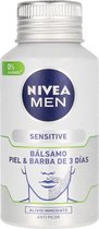 Nivea Men Sensitive Balsamo Piel  &  Barba De 3 Dias 125 Ml