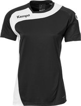 Kempa Peak Shirt Dames Zwart-Wit Maat 2XL