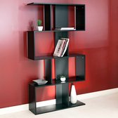 Temahome - Boekenkast/ Rek  - Zwart - 89cm Breed