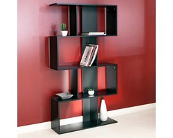 TemaHome - Boekenkast/ Rek - Zwart - 89cm Breed