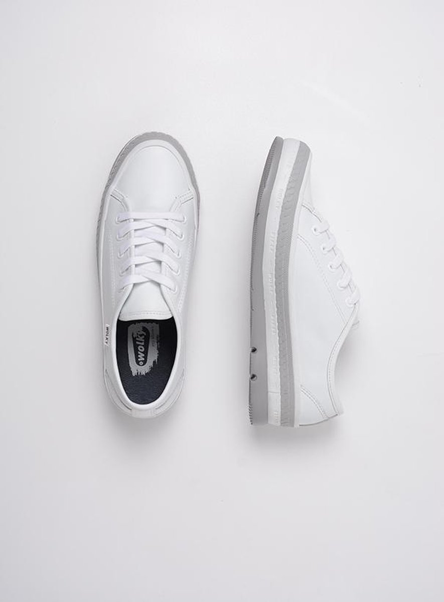 Wolky Veterschoenen Linda wit leer | bol.com
