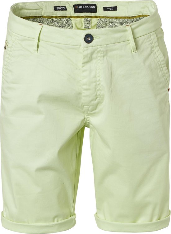 No Excess Korte Broek Mannen Lime, 38