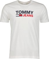 Tommy Jeans T-shirt - Modern Fit - Wit - XL