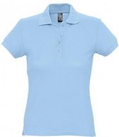 SOLS Dames/dames Passion Pique Poloshirt met korte mouwen (Hemelsblauw)