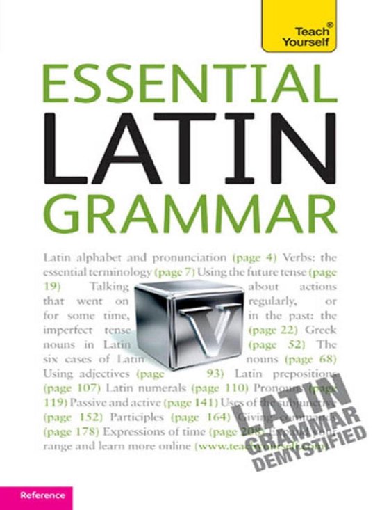 Essential Latin Grammar - cover