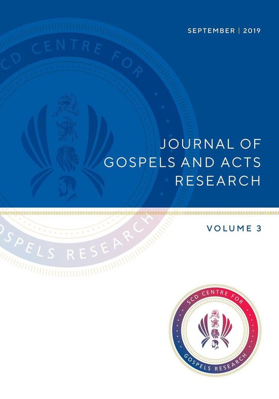 JGAR 3 - Journal of Gospels and Acts Research Volume 3 - cover