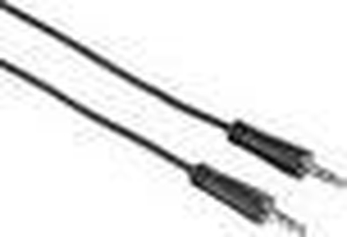 Hama 3.5mm 1.5m audio kabel 1,5 m Zwart