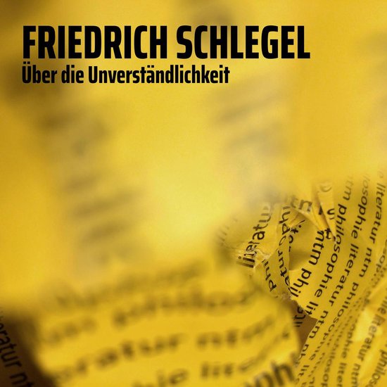 Über die Unverständlichkeit - cover
