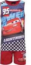 Disney Cars zomerset 2-delig - rood - maat 110/116 (6 jaar)