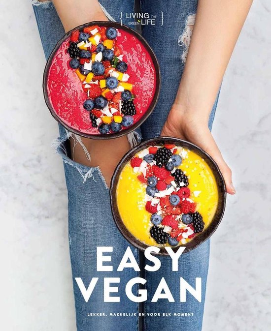 Boek cover Easy vegan van Living The Green Life (Hardcover)
