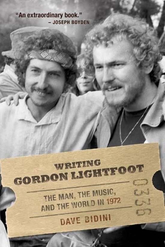 Writing Gordon Lightfoot - cover