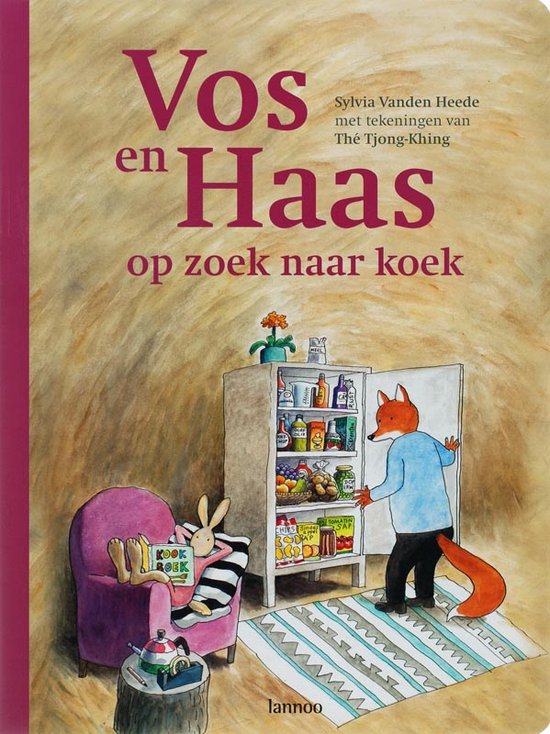 Cover van het boek 'Vos en Haas op zoek naar koek'