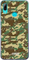 Honor 10 Lite Hoesje Transparant TPU Case - Jungle Camouflage #ffffff