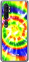 Xiaomi Mi Note 10 Hoesje Transparant TPU Case - Hippie Tie Dye #ffffff