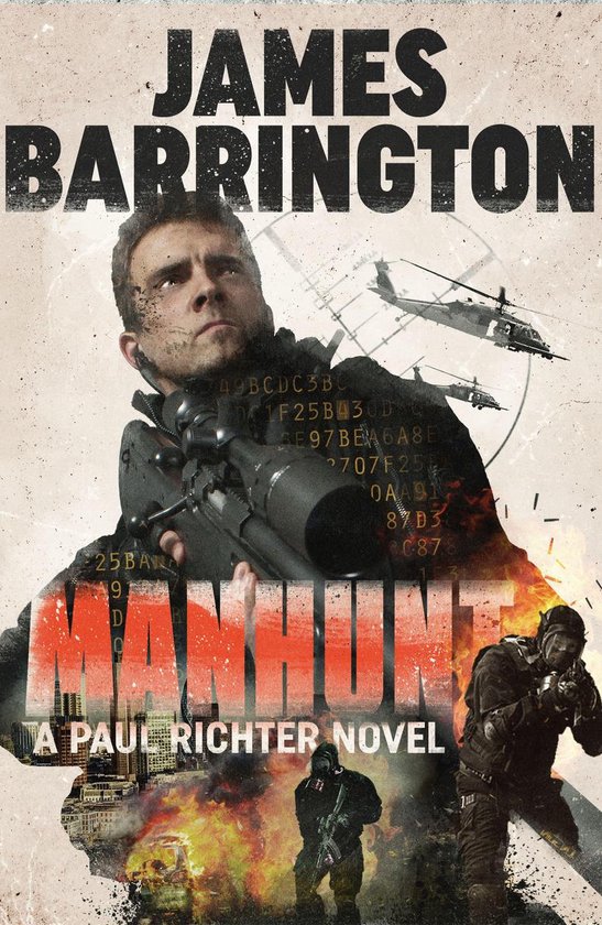 Agent Paul Richter Thriller - Manhunt - cover