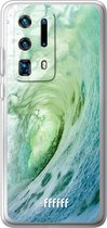 Huawei P40 Pro+ Hoesje Transparant TPU Case - It's a Wave #ffffff