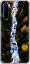 OnePlus Nord Hoesje Transparant TPU Case - Forest River #ffffff