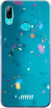 Honor 10 Lite Hoesje Transparant TPU Case - Confetti #ffffff