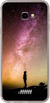 6F hoesje - geschikt voor Samsung Galaxy J4 Plus -  Transparant TPU Case - Watching the Stars #ffffff