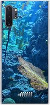 Samsung Galaxy Note 10 Plus Hoesje Transparant TPU Case - Coral Reef #ffffff