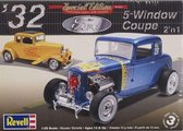 1:25 Revell 14228 1932 Ford 5 Window Coupe 2n1 Plastic Modelbouwpakket