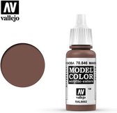 Vallejo 70846 Model Color Mahogany Brown - Acryl Verf flesje
