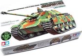 1:35 Tamiya 35203 German SdKfz.173 Jagdpanther Late Vers. w/1 Figure Plastic Modelbouwpakket