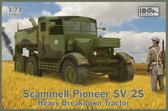 1:72 IBG Models 72077 Scammell Pioneer SV/2S Heavy Breakdown Tractor Plastic kit