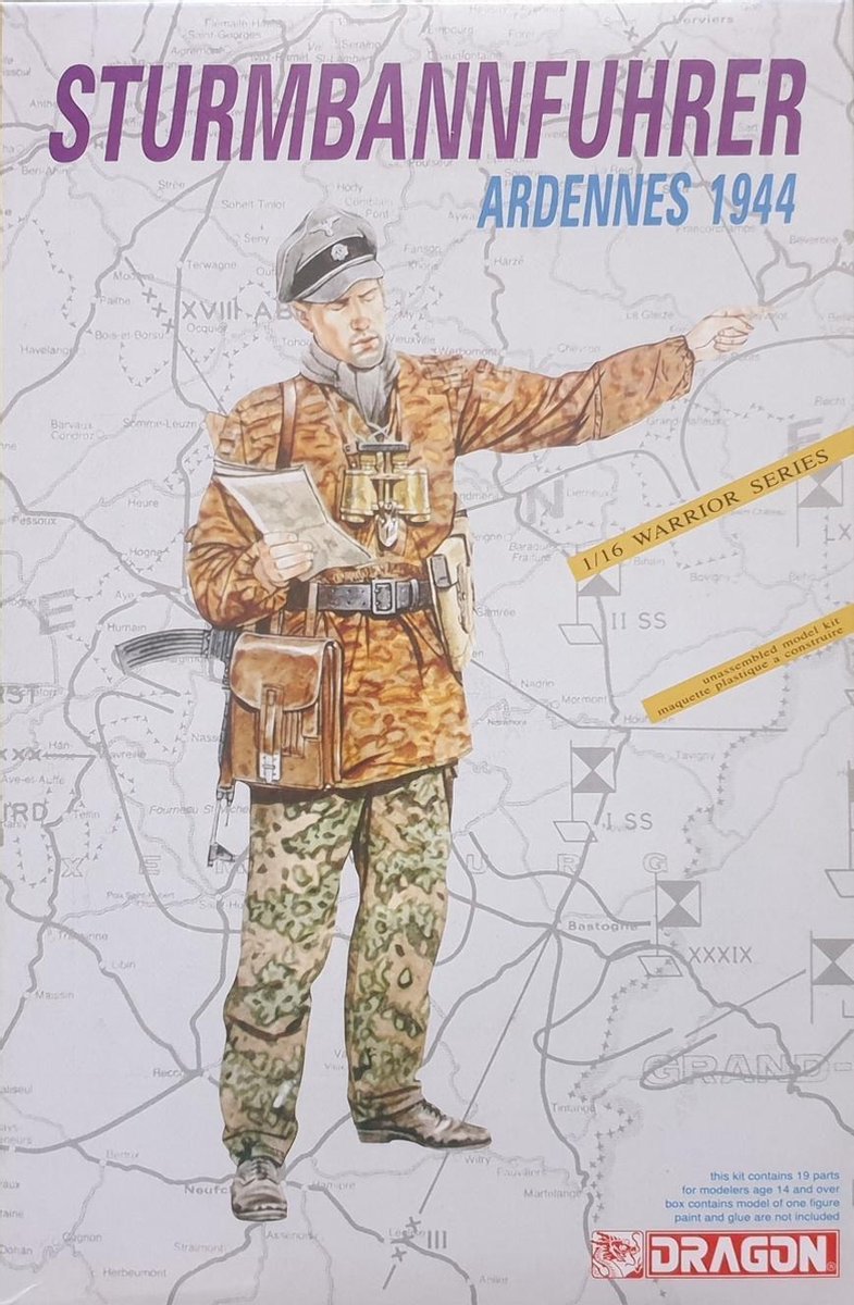 Dragon Modelbouwpakket Militaire voertuigen - 1602 Sturmbann Fuhrer Ardennes ‘44 Plastic - 1:16 - Modelbouw