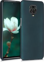 kwmobile telefoonhoesje geschikt voor Xiaomi Redmi Note 9S / 9 Pro / 9 Pro Max - Hoesje voor smartphone - Back cover in metallic petrol