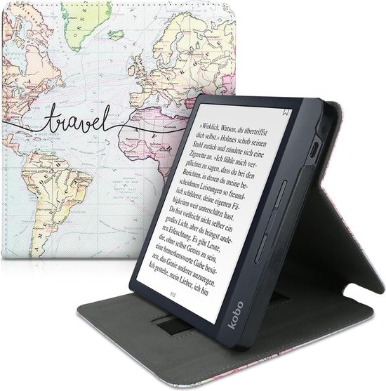 kwmobile case pour Kobo Libra H2O - étui de protection pour liseuse avec  poignée -... | bol.com