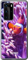 Huawei P40 Pro Hoesje Transparant TPU Case - Nemo #ffffff