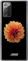 Samsung Galaxy Note 20 Hoesje Transparant TPU Case - Butterscotch Blossom #ffffff