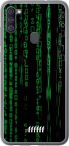 Samsung Galaxy A11 Hoesje Transparant TPU Case - Hacking The Matrix #ffffff